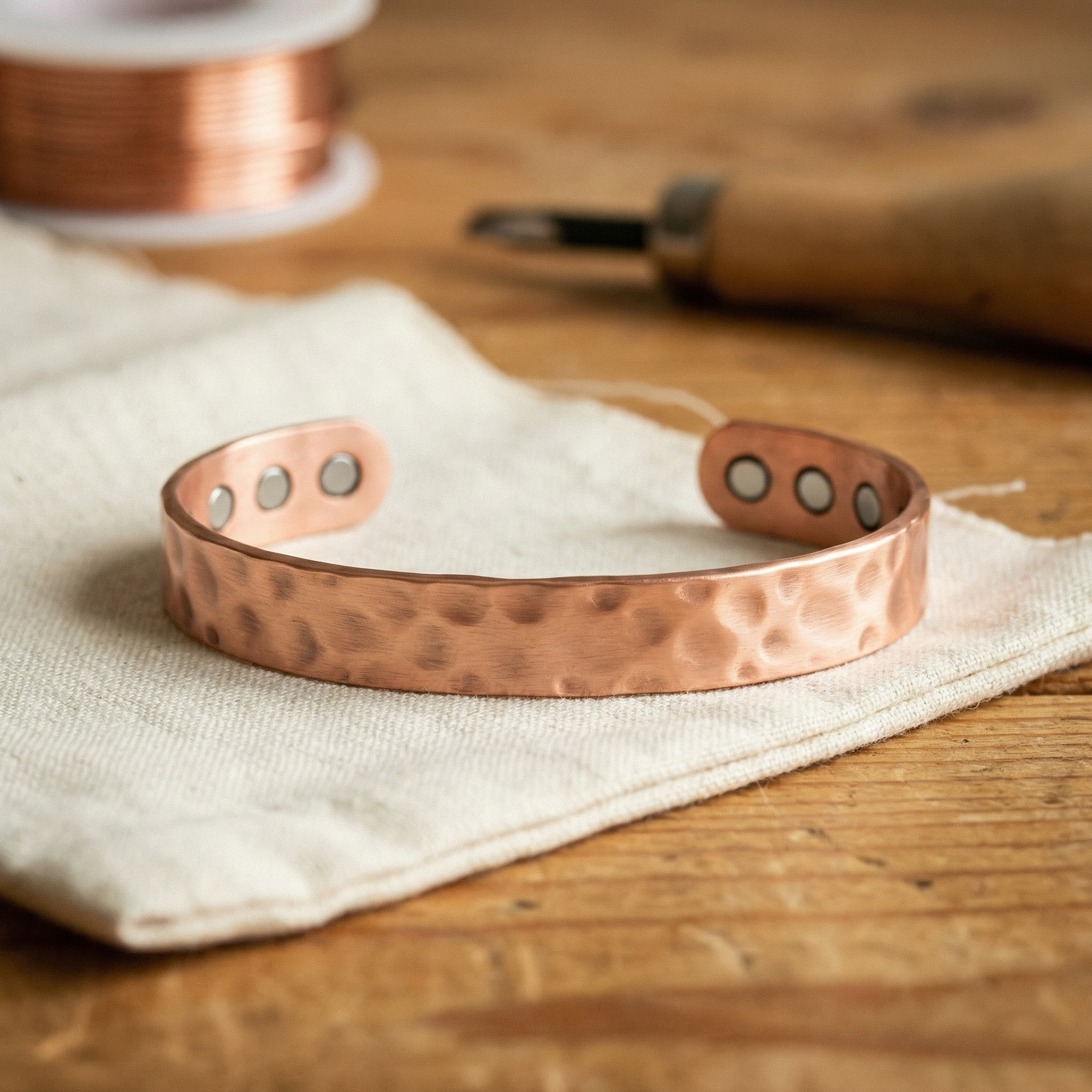 Pulsera de Cobre Lodestone de Carmen