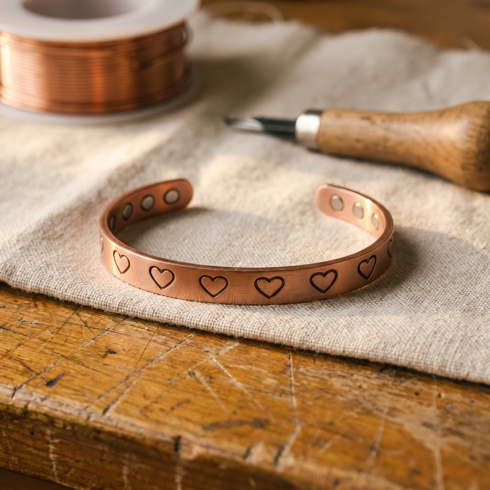 Pulsera de Cobre de Carmen's Hearth
