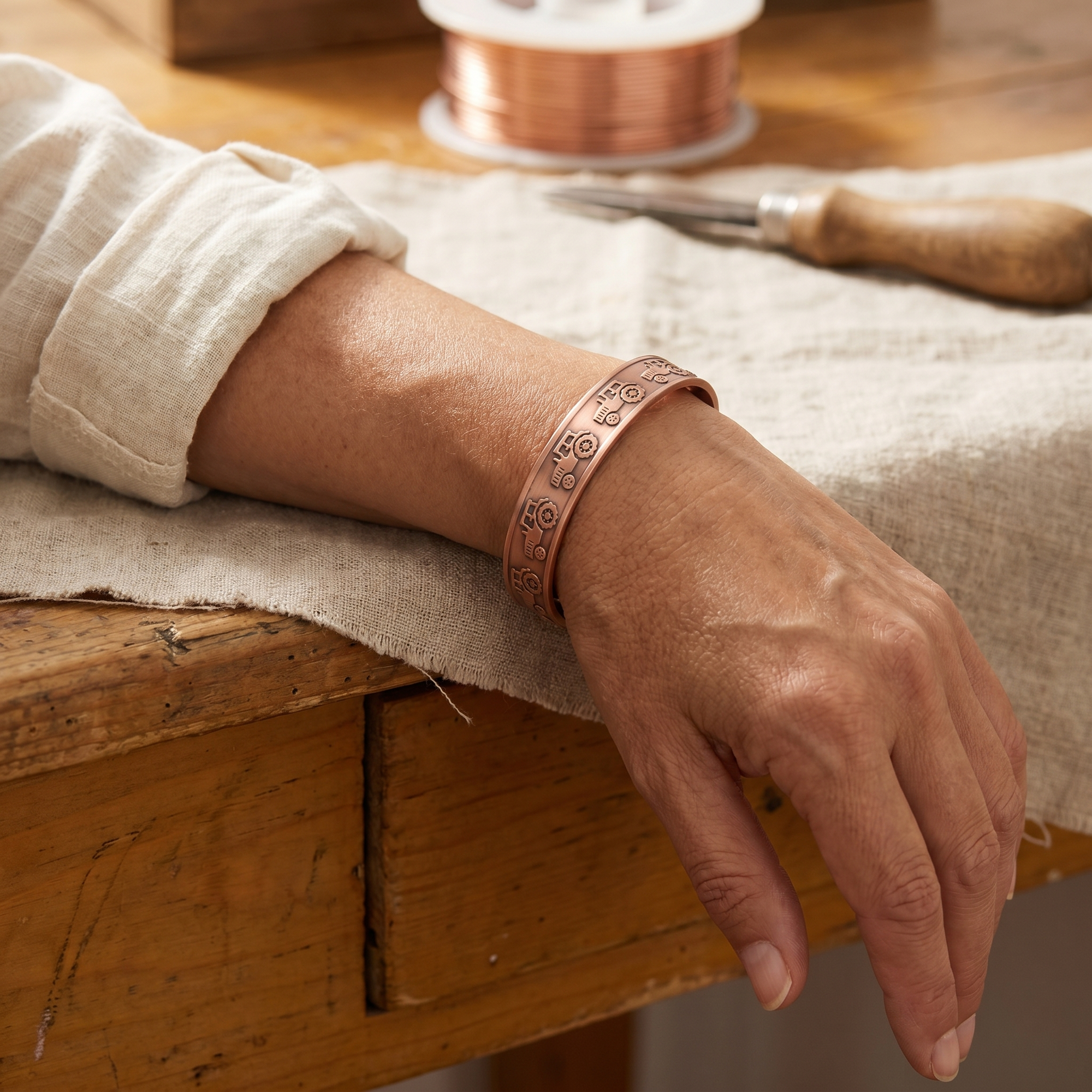 Pulsera de Cobre de Carmen's Brae