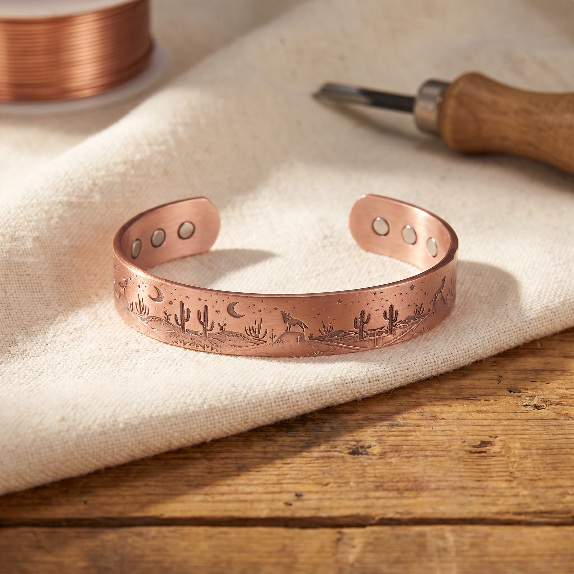 Pulsera de Cobre de Carmen's Cove