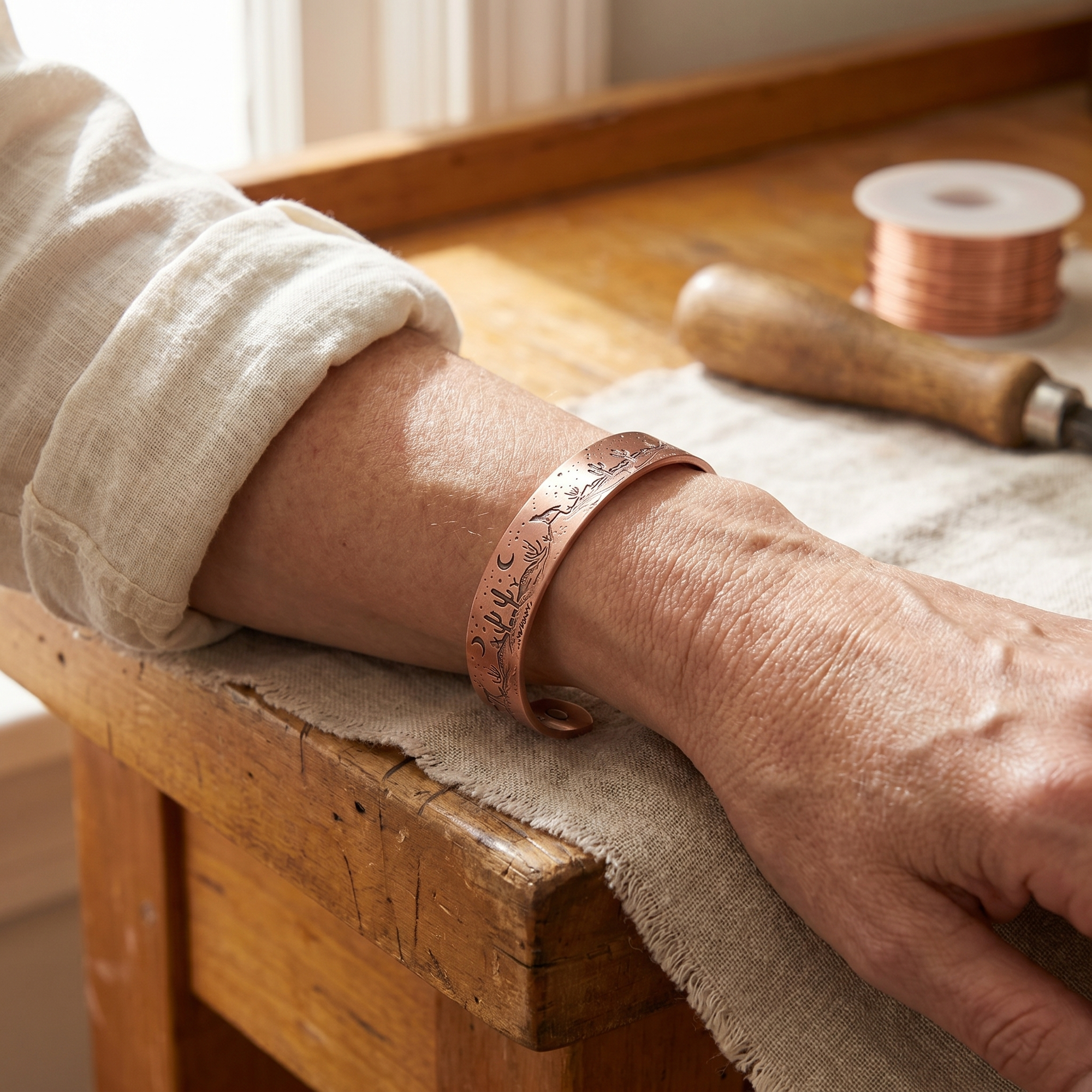 Pulsera de Cobre de Carmen's Cove