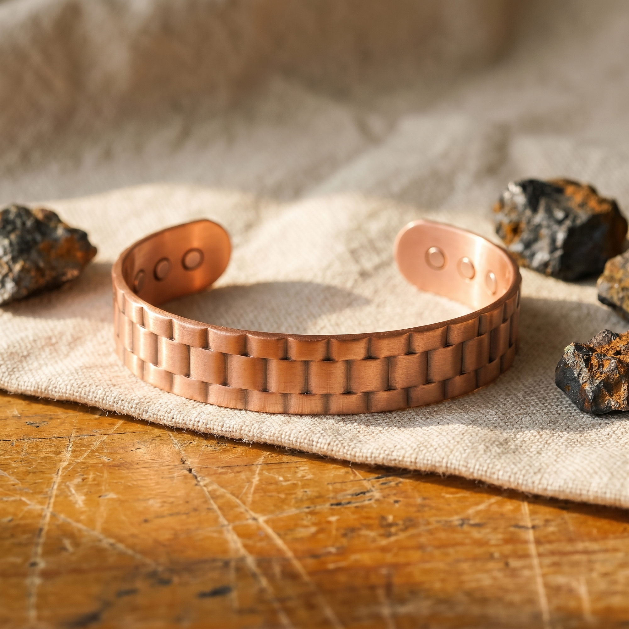 Pulsera de Cobre para Hombre de Carmen