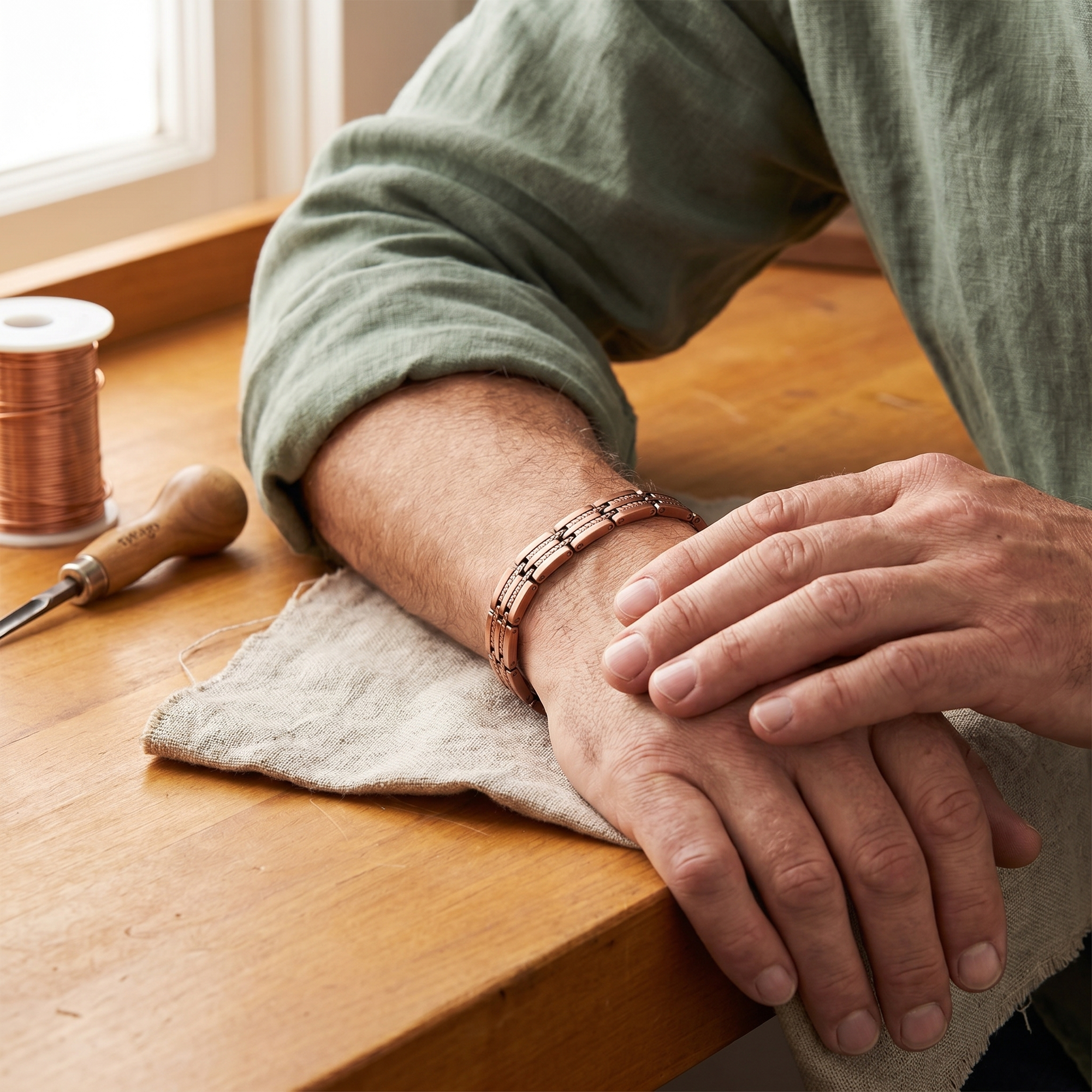 Pulsera de Cobre para Hombre de Carmen's Pike