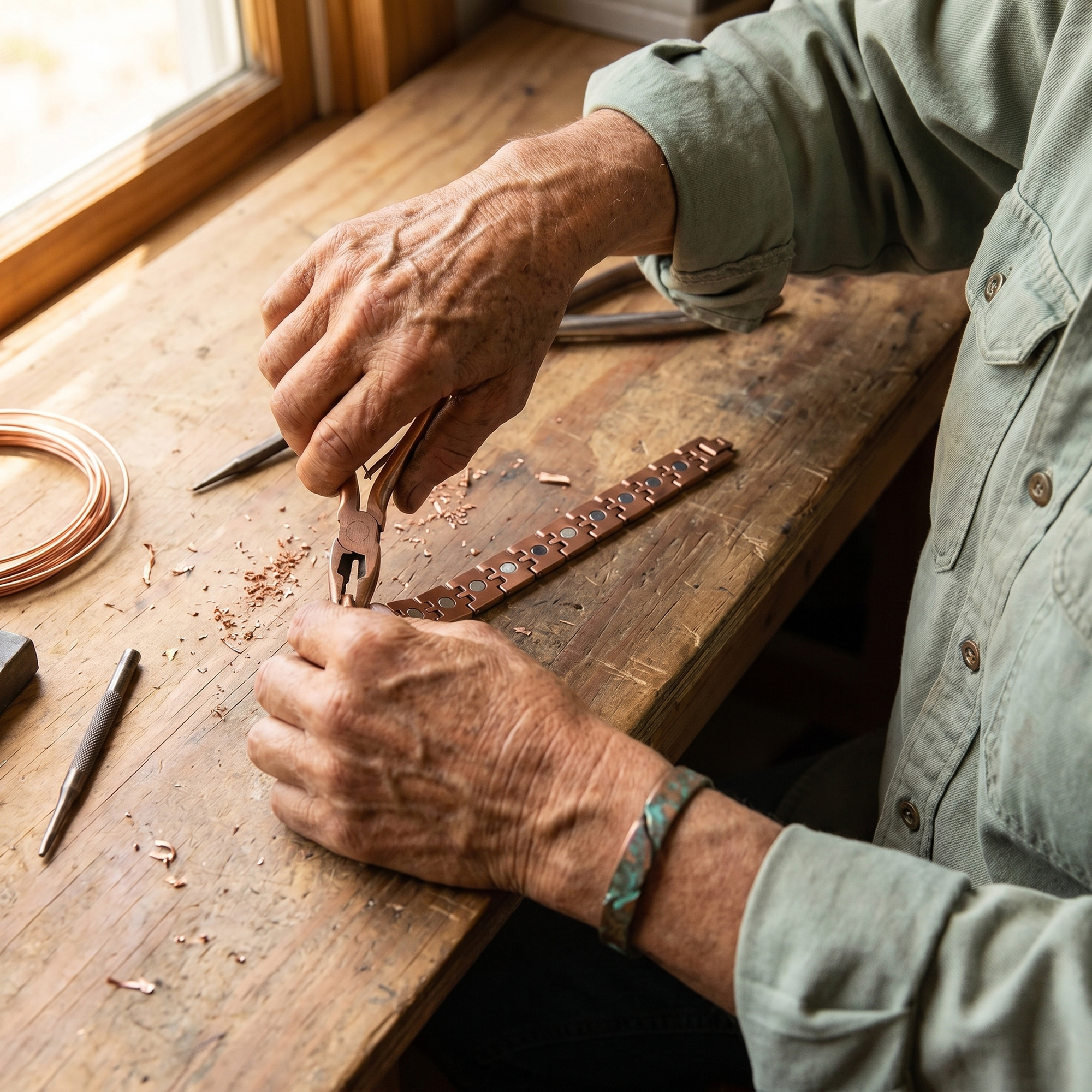 Pulsera de Cobre para Hombre de Carmen's Pike