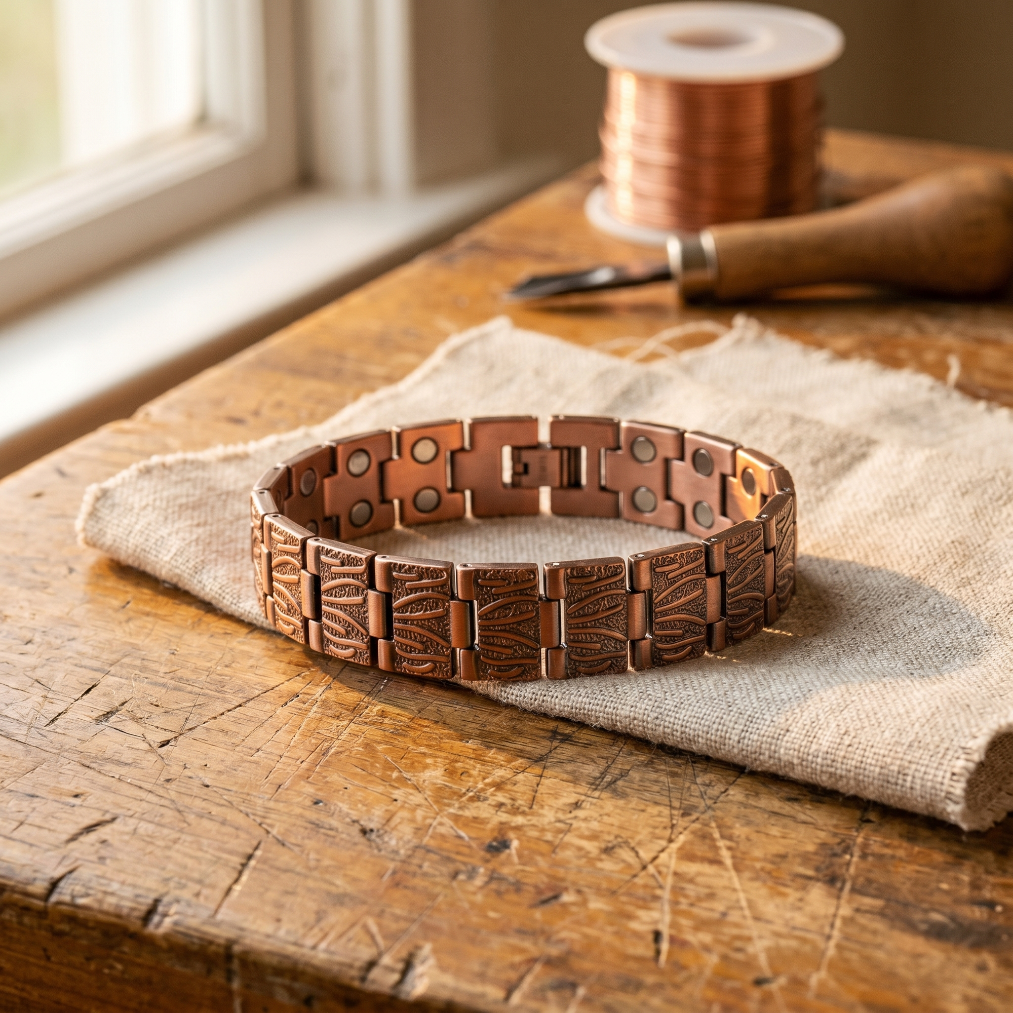 Pulsera de Cobre para Hombre de Carmen's Grit