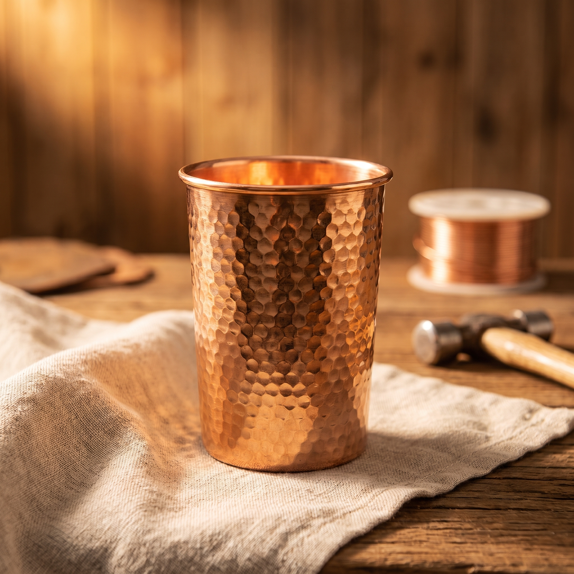 Taza de Cobre Puro de Carmen