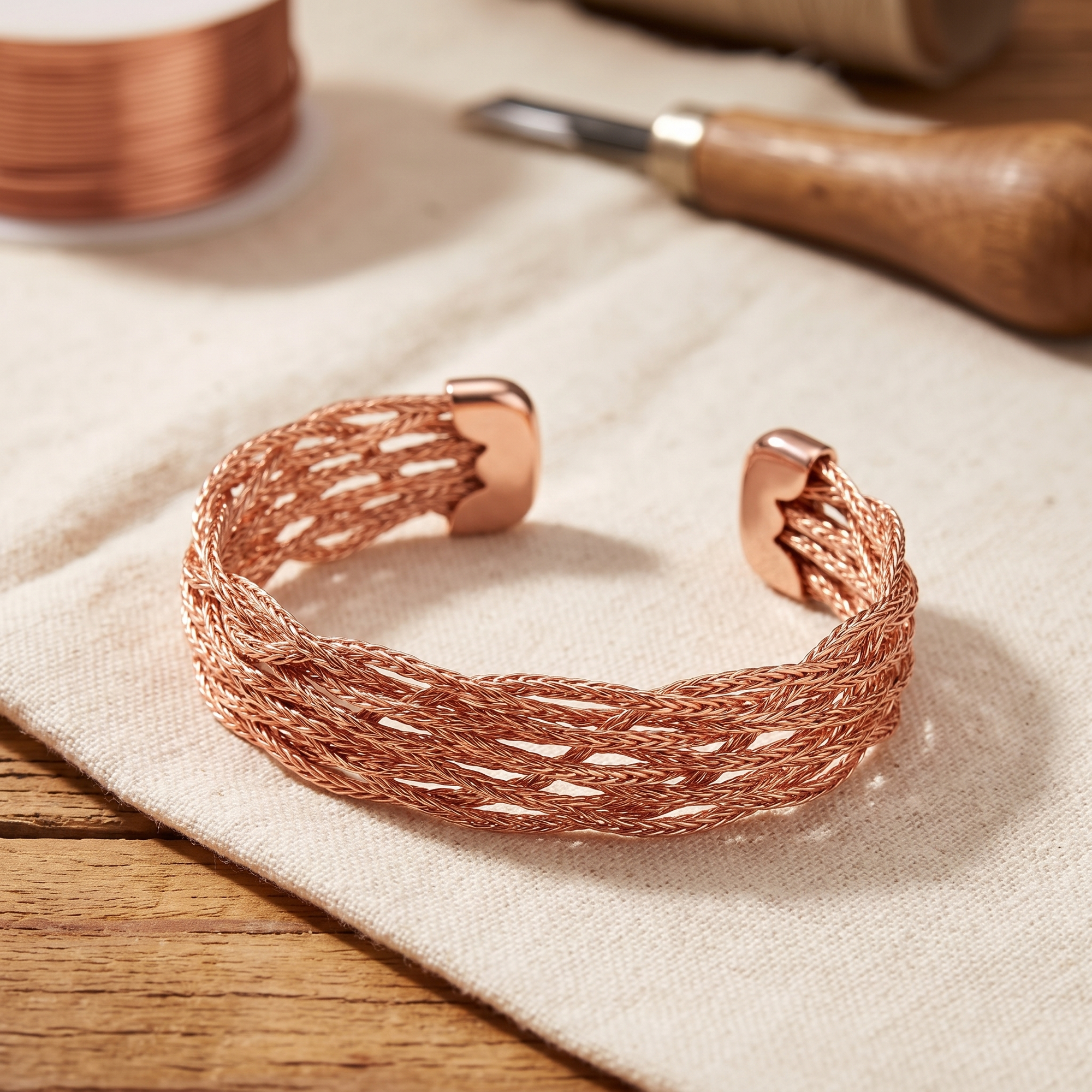 Pulsera de Cobre de Alce de Carmen